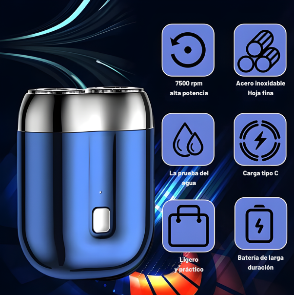 DualEdge Mini - Doble potencia de afeitado en el tamaño de tu bolsillo