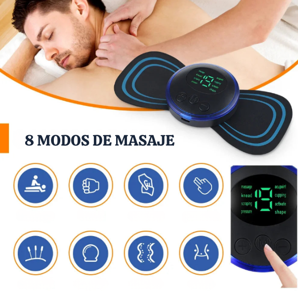 FlowSense - Masajeador EMS inteligente para aliviar el dolor cervical y muscular