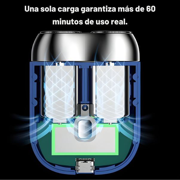 DualEdge Mini - Doble potencia de afeitado en el tamaño de tu bolsillo