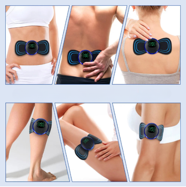 FlowSense - Masajeador EMS inteligente para aliviar el dolor cervical y muscular