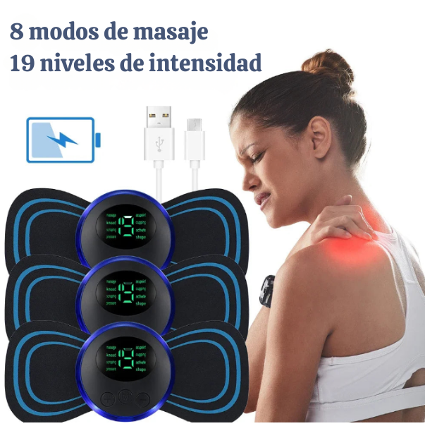 FlowSense - Masajeador EMS inteligente para aliviar el dolor cervical y muscular
