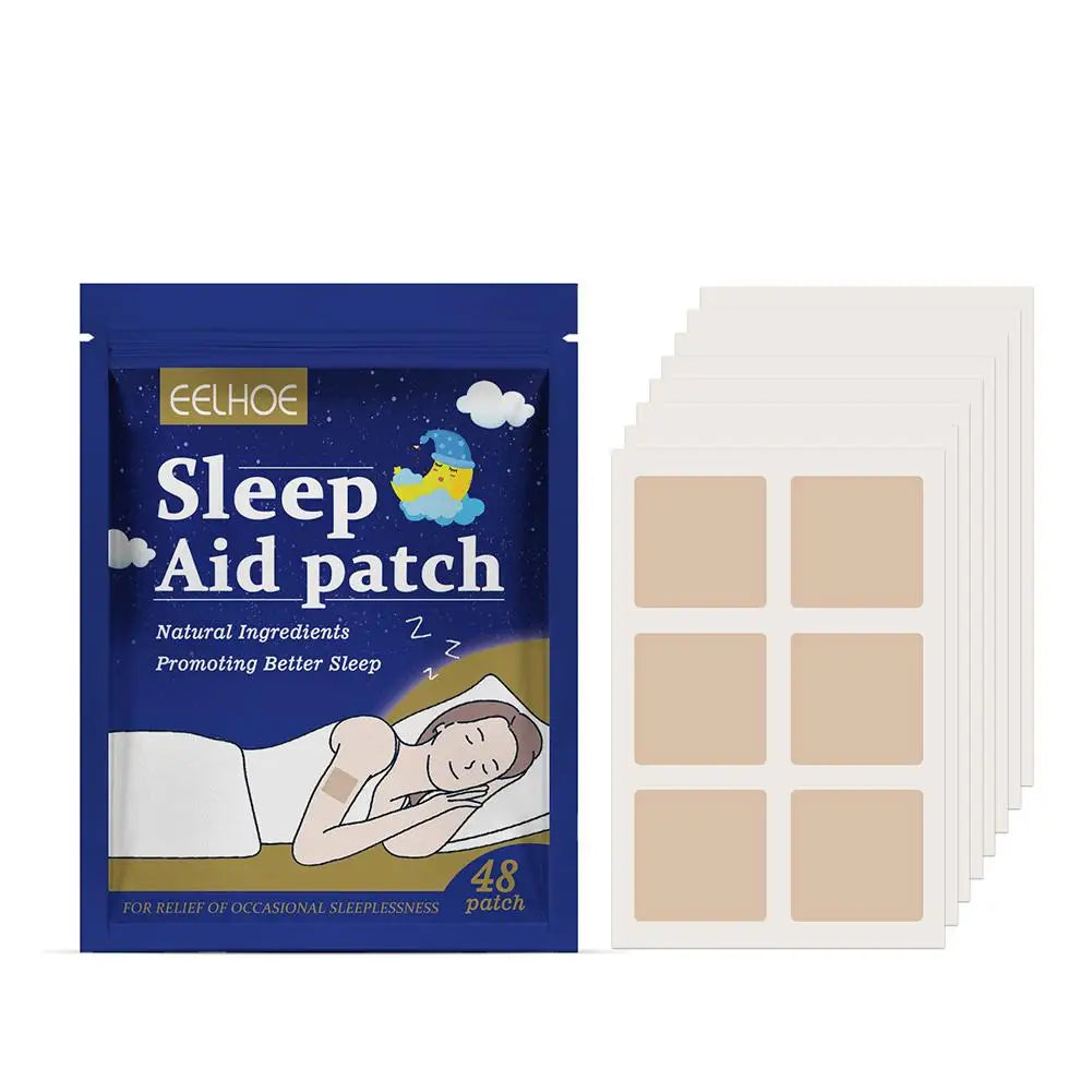 48pcs Insomnia Treatment Relieve Anxiety Decompression Headache Neurasthenia Soothing Plasters Body Relaxing Help Sleeping Patch