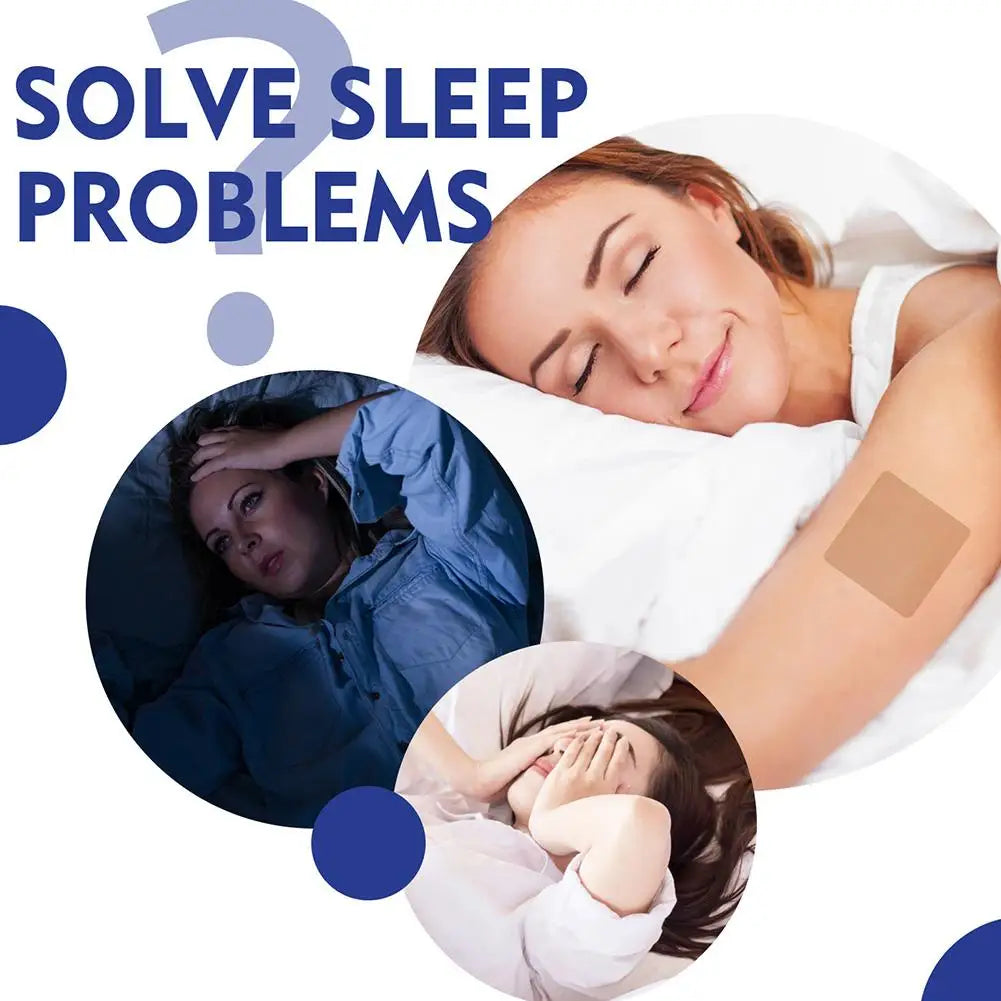 48pcs Insomnia Treatment Relieve Anxiety Decompression Headache Neurasthenia Soothing Plasters Body Relaxing Help Sleeping Patch