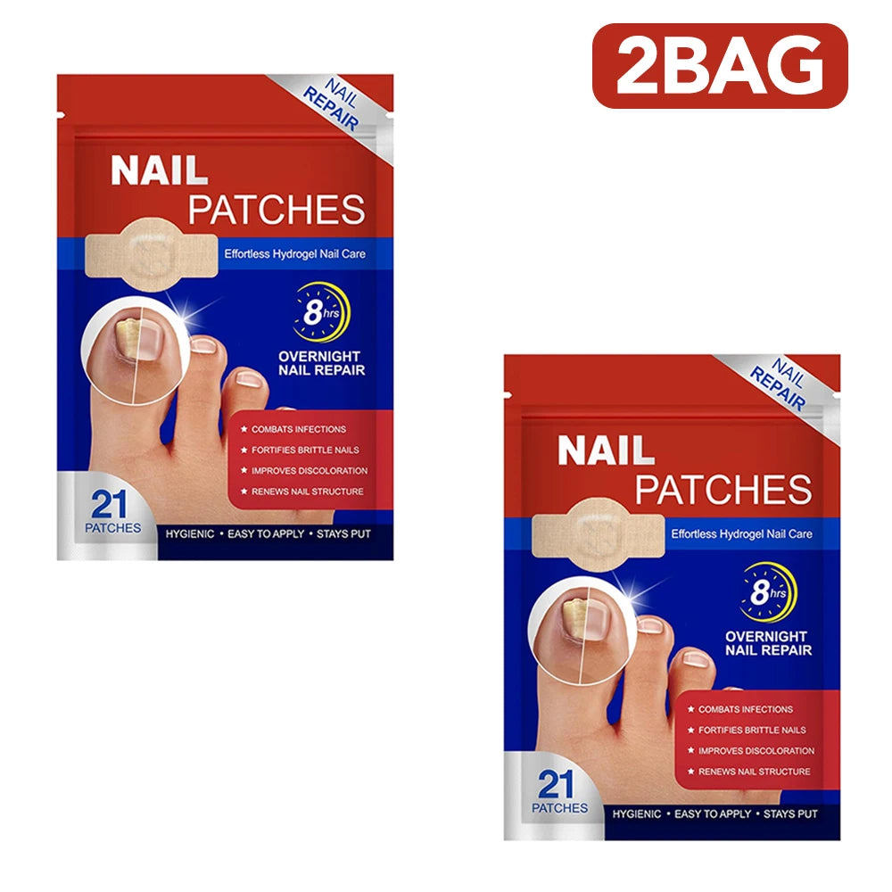 Nail Repair Patch Grey Fungal Nails Thickening Soft Paronychia Treatment Anti Infection Correction Sticker Ingrown Toenail Care